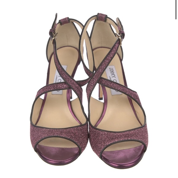 COPY - JIMMY CHOO
Purple glitter Sandals - Picture 2 of 3
